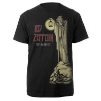 Led Zeppelin - Hermit (Unisex Black T-Shirt)