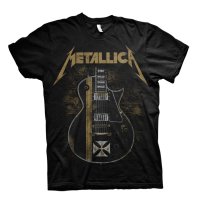 Metallica - Hetfield Iron Cross (Unisex Black T-Shirt)