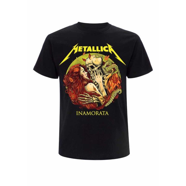 Metallica - Inamorata (Unisex Black T-Shirt)