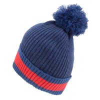 Marvel Comics Captain America - Shield (Unisex Blue Beanie Pom) One Size