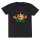 Nintendo Super Mario Bros Movie - Bowser Circle (Unisex Black T-Shirt)