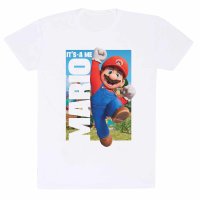 Nintendo Super Mario Bros - Its A Me Mario (Unisex White...