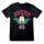 Simpons, The - Krusty Joker (Unisex Black T-Shirt)