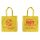 Stranger Things - Surfer Boy Pizza (Unisex Yellow Tote Bag) One Size