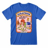 Steven Rhodes - Scrapbook (Unisex Blue T-Shirt)