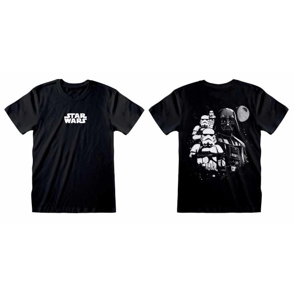 Star Wars - Collage (Unisex Black T-Shirt)