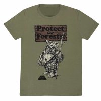 ** Star Wars - Protect Our Forests (Unisex Khaki T-Shirt) **