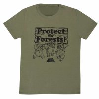 Star Wars - Protect Our Forests Green (Unisex Olive T-Shirt)