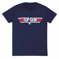 Top Gun - Logo (Unisex Navy T-Shirt)