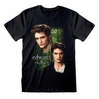 TWILIGHT - EDWARD (Unisex Black T-Shirt)