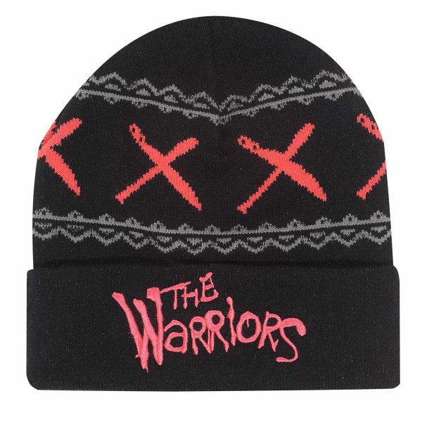 The Warriors - Logo Beanie ( Unisex Black Beanie) One Size