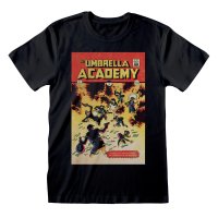 Umbrella Academy - Comic Cover (Unisex Black T-Shirt)