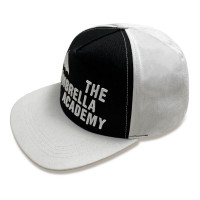 Umbrella Academy - Mono Logo (Unisex White Snapback Cap) One Size