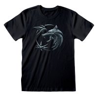 Witcher - Emblem (Unisex Black T-Shirt)