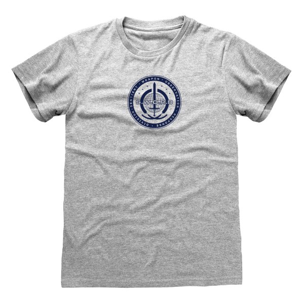 Marvel WandaVision - Sword Logo (Unisex Heather Grey T-Shirt)