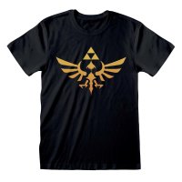 Nintendo Legend Of Zelda - Hyrule Logo (Unisex Black...