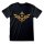 Nintendo Legend Of Zelda - Hyrule Logo (Unisex Black T-Shirt)