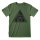 Nintendo Legend Of Zelda - Triforce Deco (Unisex Green T-Shirt)