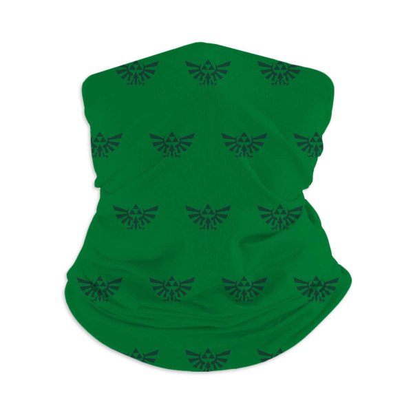 Nintendo Legend Of Zelda - Hyrule Pattern (Unisex Green Snood) One Size