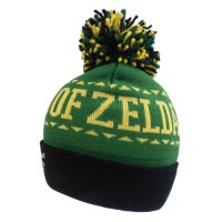 Nintendo Legend Of Zelda - Logo (Unisex Black Beanie Pom)...