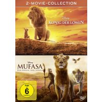 König der Löwen + Mufasa (DVD) DP 2Disc  Min:...