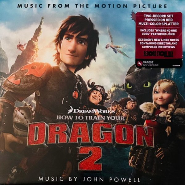 John Powell: How To Train Your Dragon 2 (O.S.T.) (Red W/ Multicolor Splatter Vinyl)