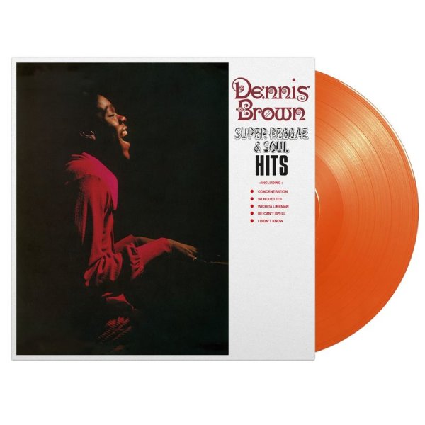 Dennis Brown: Super Reggae & Soul Hits (180g) (Limited Numbered Edition) (Orange Vinyl)