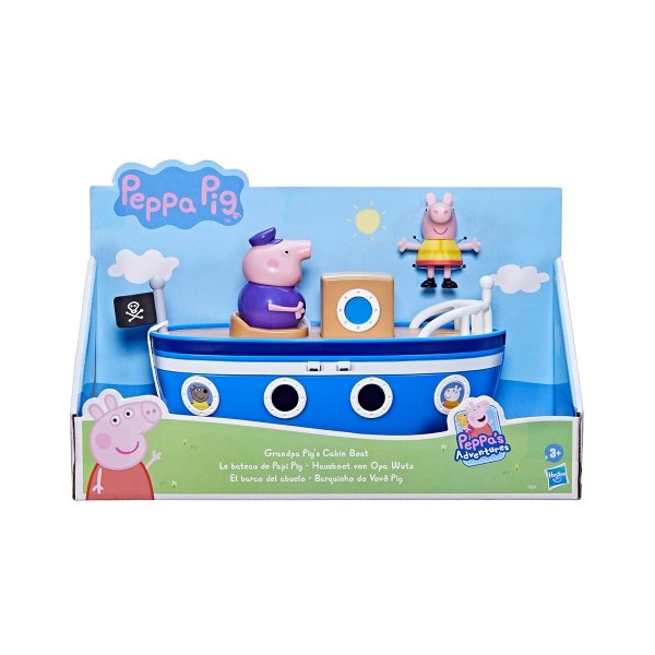 Hasbro - Peppa Pig Grandpa Pig Cabin Boat