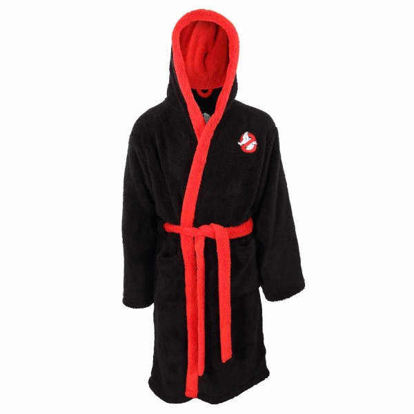 Ghostbusters - Logo (Unisex Black Dressing Gown)