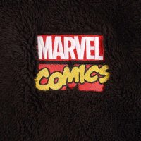 Marvel Comics - Classic Logo Dressing Gown (Unisex Black Dressing Gown)