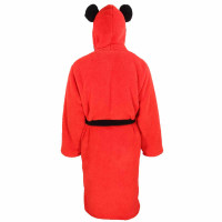 Disney Mickey - Logo Dressing Gown (Unisex Red Dressing Gown)