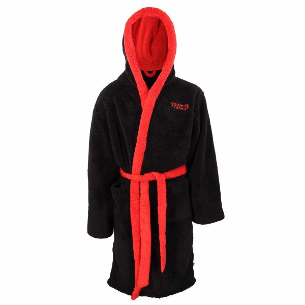 Stranger Things - Upside Down Dressing Gown (Unisex Black Dressing Gown)