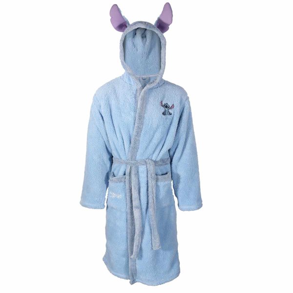 Disney Lilo And Stitch - Stitch Dressing Gown (Unisex Blue Dressing Gown) LRG/XL