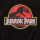 Jurassic Park - Logo (Unisex Black Dressing Gown) LRG/XL