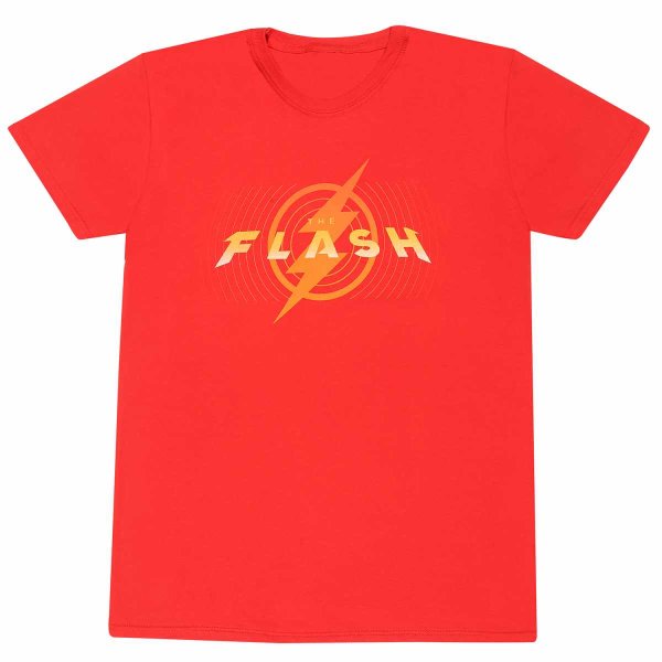 DC The Flash Movie - Logo (Unisex Red T-Shirt)