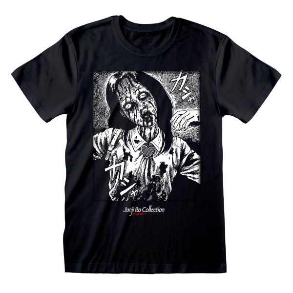 Junji-Ito - Bleeding (Unisex Black T-Shirt)