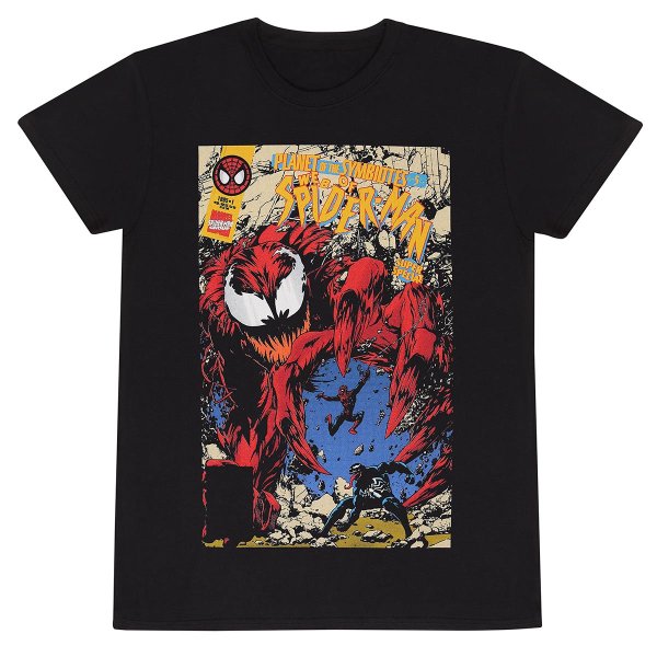 Marvel Comics - Comic Book Cover ( Unisex Black T-Shirt)