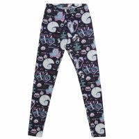 Nightmare Before Christmas - VHS (Womens Multi Leggings)