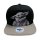 Star Wars: Mandalorian - Black And White Photo (Unisex Black Snapback Cap) One Size