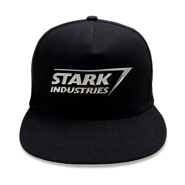 Marvel Comics Avengers - Stark Industries (Unisex Black Snapback Cap) One Size