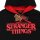 Superheroes Inc. Stranger Things - Logo (Unisex Black Contrast Pullover Hoodie)