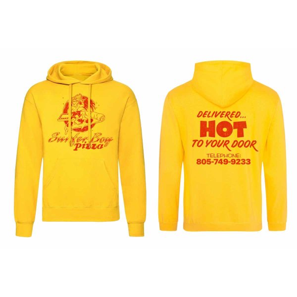 Stranger Things - Surfer Boy (Unisex Yellow Pullover Hoodie)