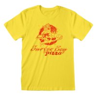 Stranger Things - Surfer Boy Pizza (Unisex Yellow T-Shirt)