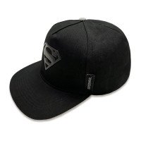 DC Comics Superman - Metal Effect (Unisex Black Snapback Cap) One Size