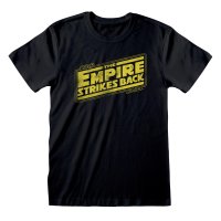 Star Wars - ESB Logo (Unisex Black T-Shirt)