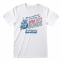 Star Wars - Boba Bonds (Unisex White T-Shirt)