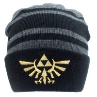 Nintendo Legend Of Zelda - Stripe (Unisex Black Beanie)...