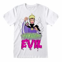 Disney Snow White - Evil Queen (Unisex White T-Shirt)