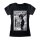 Junji-Ito - Black And White (Womens Black Fitted T-Shirt)