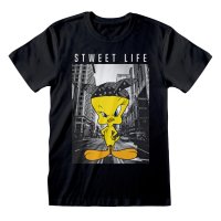 Looney Tunes - Stweet Life (Unisex Black T-Shirt)